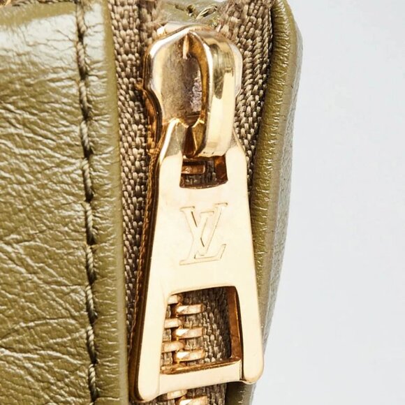 Louis Vuitton Green Monogram Embossed Leather Coussin MM Bag - Picture 5 of 12